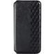 Шкіряний чохол-книжка GETMAN Cubic (PU) для Xiaomi Redmi 10A Чорний 358392 фото 1