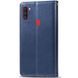 Шкіряний чохол книжка GETMAN Gallant (PU) для Samsung Galaxy A11 Синій 285407 фото 2