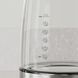 Електрочайник Electrolux 1.7л, Strix, скло, сріблясто-чорний (E4GK1-4GB) 369668 фото 4
