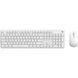 Бездротова клавіатура та миша Xiaomi MiiiW POP Combo Gen 3 (MW24PB03) White 354786 фото 1