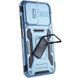 Ударостійкий чохол Camshield Army Ring для Xiaomi Redmi Note 11 (Global) / Note 11S / Note 12S Блакитний / Light Blue 256158 фото 3
