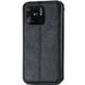 Шкіряний чохол-книжка GETMAN Cubic (PU) для Xiaomi Redmi 10A Чорний 358392 фото 2