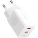 Зарядний Пристрій Baseus GaN5 Pro 40W Wall charger 2Type-C (CCGP180102) White 282226 фото 3