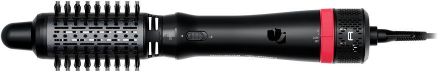 Фен-щітка Rowenta x Karl Lagerfeld Express Style, 800Вт, 3 режими, іоніз-я, чохол, чорний (CF635LF0) 366801 фото