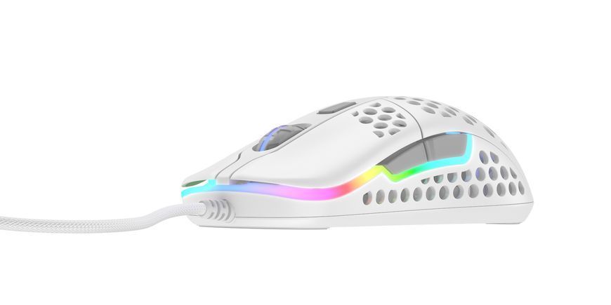 Миша Xtrfy M42, USB-A, RGB, білий (XG-M42-RGB-WHITE) 374337 фото