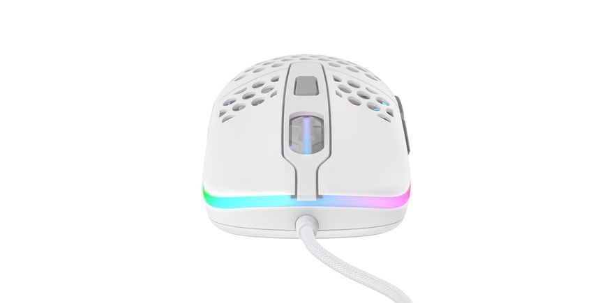 Миша Xtrfy M42, USB-A, RGB, білий (XG-M42-RGB-WHITE) 374337 фото