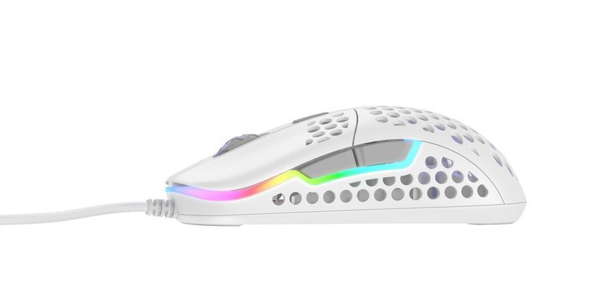 Миша Xtrfy M42, USB-A, RGB, білий (XG-M42-RGB-WHITE) 374337 фото