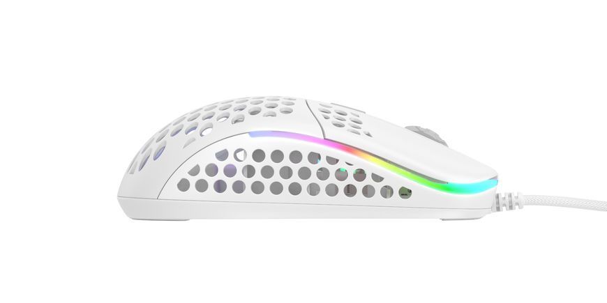 Миша Xtrfy M42, USB-A, RGB, білий (XG-M42-RGB-WHITE) 374337 фото