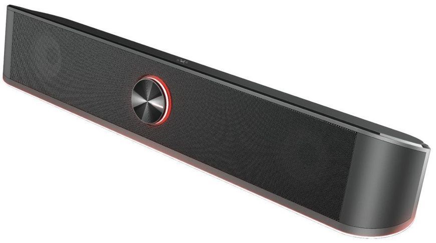 Акустична система Trust GXT 619 Thorne Саундбар, USB/AUX, RGB, чорний 361963 фото