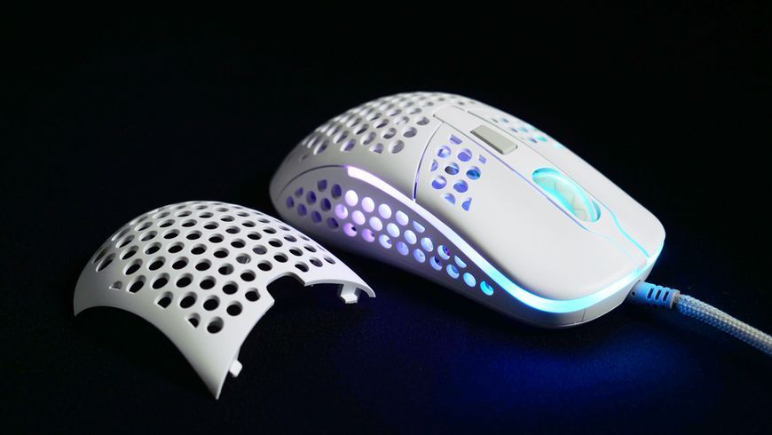 Миша Xtrfy M42, USB-A, RGB, білий (XG-M42-RGB-WHITE) 374337 фото