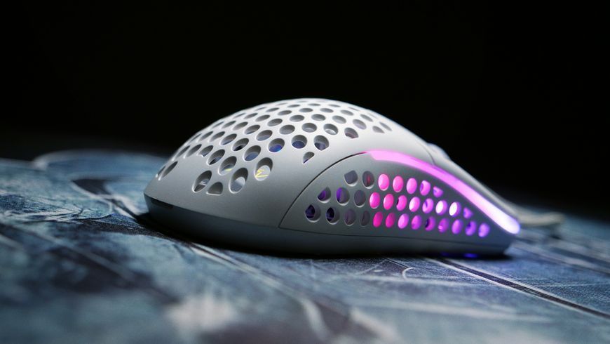 Миша Xtrfy M42, USB-A, RGB, білий (XG-M42-RGB-WHITE) 374337 фото