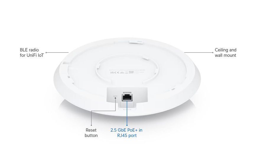 Точка доступу U6-ENTERPRISE UBIQUITI 396697 фото