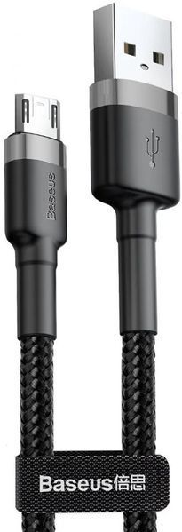 Кабель Baseus Cafule MicroUSB (CAMKLF-CG1) Black 2m 192661 фото