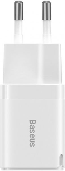 Зарядний Пристрій Baseus GaN3 Fast Charger 30W (CCGN010102) (1 Type-C) White 255178 фото