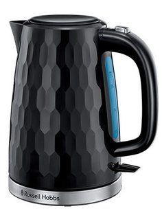 Електрочайник Russell Hobbs Honeycomb 1.7л, пластик, чорний (26051-70) 363353 фото