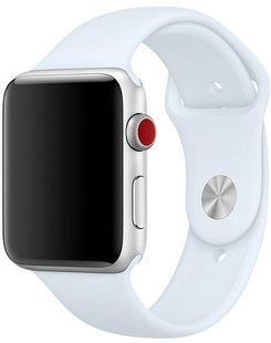 Ремешок Silicone Watch band S-size For Apple Watch 42mm Sky Blue 126885 фото