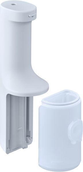 Іригатор Panasonic портативний, чаша 200 мл, Li-ion аккум. в компл., 2 насадки, світло блакитний (EW-DJ26-A321) 389138 фото