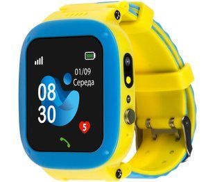 Смарт-годинник Для дітей&nbsp;AmiGo GO004 GLORY Blue-Yellow 267417 фото
