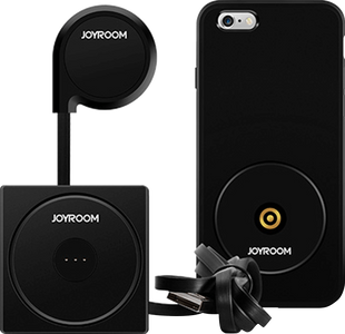 Бездротовий зарядний пристрій JOYROOM ZS141 magnetic wireless charger (2A) для iPhone 7 Black 126309 фото