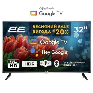 Телевізор 32" 2E LED FHD 60Hz Smart Google TV Black (2E-32A07KF) 363569 фото