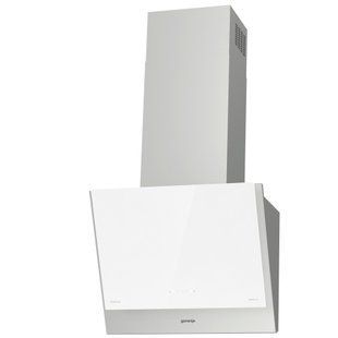 Витяжка Gorenje похила, 60см, 650м.куб/год, білий (WHI6SYW) 375450 фото