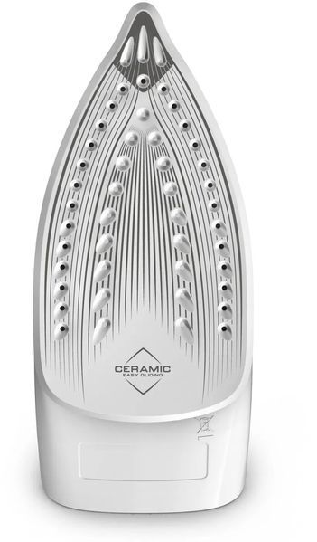 Праска Tefal Virtuo 30, 2000Вт, 240мл, паровий удар -120гр, постійна пара - 27гр, керам. підошва, біло-блакитний (FV2C41E0) 376068 фото