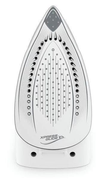 Праска-парогенератор Tefal Optimal, 2200Вт, 1200мл, паровий удар -190гр, постійна пара - 110гр, керам. підошва, біло-синій (SV4110E0) 374888 фото