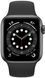 Смарт-годинник Apple Watch Series 6 40mm GPS Space Gray Aluminium Case With Black Sport Band - Regular (MG133) 165763 фото 2