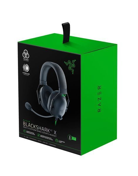 Навушники Razer BlackShark V2 X, 7.1, mini-jack, 1.3м (RZ04-03240100-R3M1) чорний 370349 фото