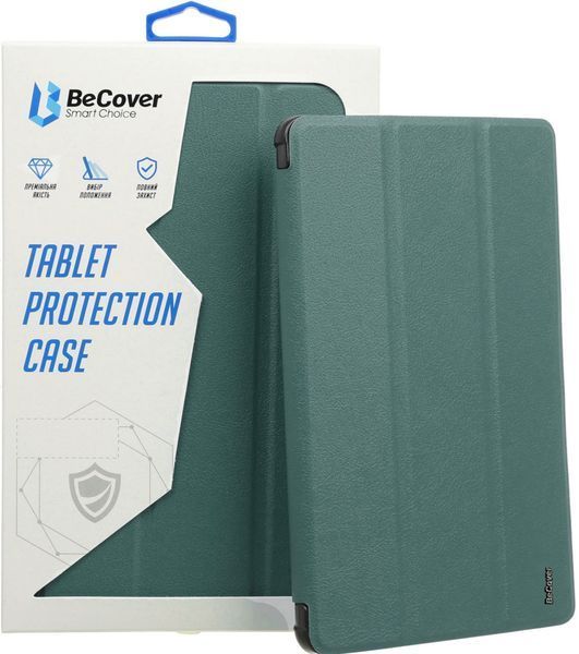 Чохол-книжка iPad 10.9 10Gen 2022 BeCover Smart Case (709191) Dark Green 327941 фото
