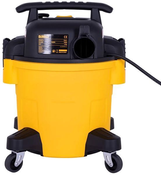 Пилосос професійний DeWalt 1050Вт 15кПа контейнер 20л 6.2кг 390011 фото