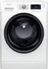 Пральна машина Whirlpool фронтальна, 8кг, 1200, A+++, 60см, дисплей, пара, інвертор, люк чорний, білий (FFB8248BVUA) 375610 фото 1