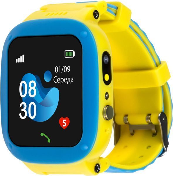 Смарт-годинник Для дітей&nbsp;AmiGo GO004 GLORY Blue-Yellow 267417 фото