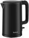 Електрочайник Tefal Thermo Protect, 1.5л, пластик, нержавіюча сталь, чорний (KO1408E0) 367972 фото 1