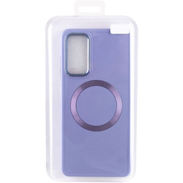 TPU чохол Bonbon Metal Style with MagSafe для Samsung Galaxy S24+ Бузковий / Dasheen 283979 фото