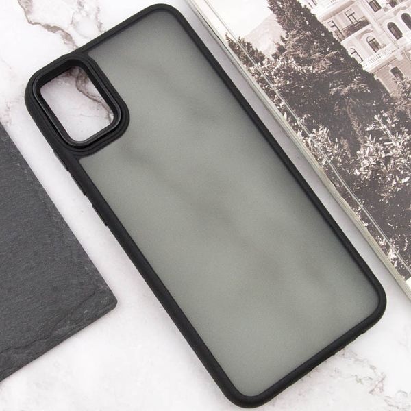 Чохол TPU+PC Lyon Frosted для Samsung Galaxy A06 Black 323243 фото