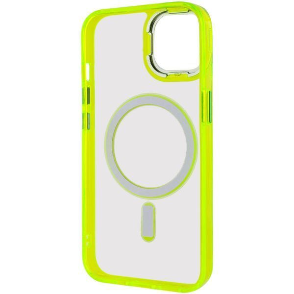 Чохол TPU Iris with MagSafe для Apple iPhone 12 Pro Max (6.7") Жовтий 272106 фото