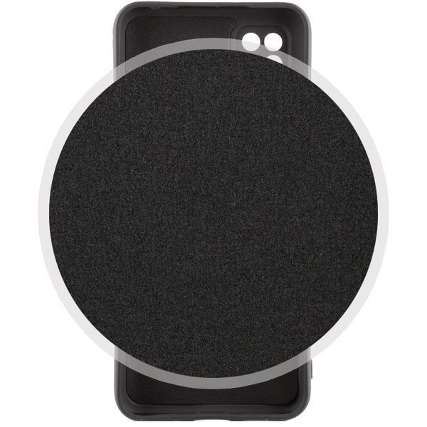 Чохол Silicone Cover Lakshmi Full Camera (AAA) для Xiaomi Redmi 10A Чорний / Black 377670 фото