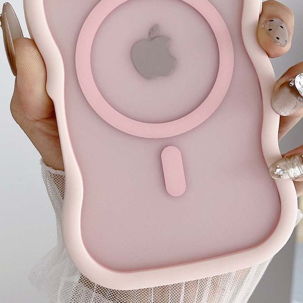 Чохол TPU+PC Undine with MagSafe для Apple iPhone 15 (6.1") Pink 355329 фото