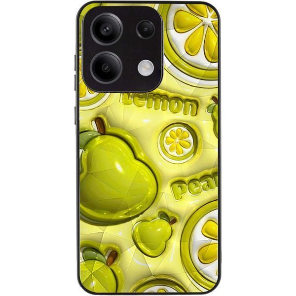 TPU+PC чохол Prisma Fluffie для Xiaomi Redmi Note 13 5G Lemon 358080 фото