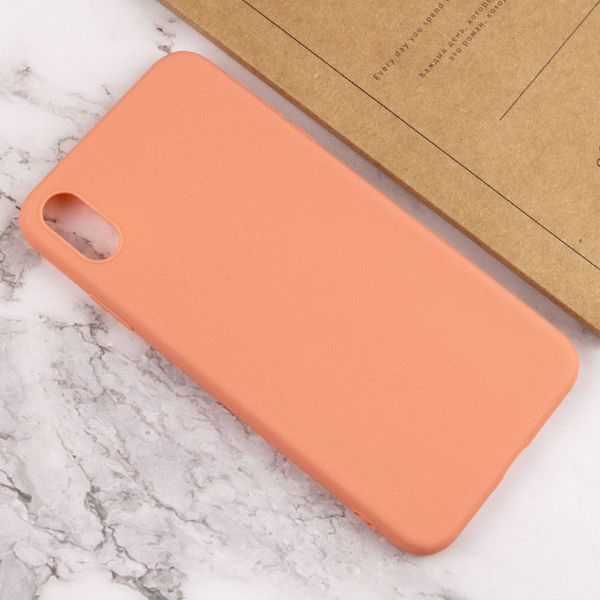 Силіконовий чохол Candy для Apple iPhone XS Max (6.5") Rose Gold 203169 фото