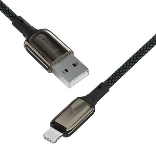 Кабель Proove Dense Metal Lightning 2.4A (1m) (CCDM20001102) White 316335 фото