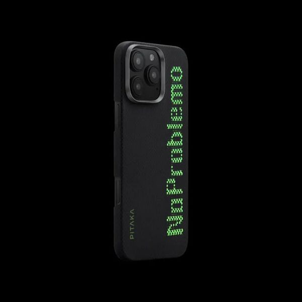 Чохол-накладка iPhone 16 Pro Pitaka Tactile Woven Case Aries NoProblemo (KI1601NO) 377936 фото