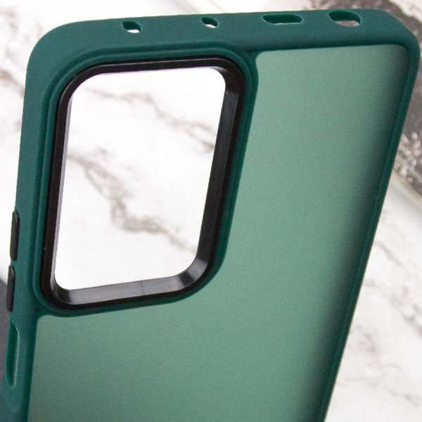 Чохол TPU+PC Lyon Frosted для Xiaomi Poco F5 / Note 12 Turbo Green 273522 фото
