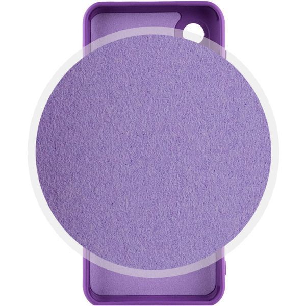Чохол Silicone Cover Lakshmi Full Camera (A) для Samsung Galaxy A03 Core Фіолетовий / Purple 248684 фото