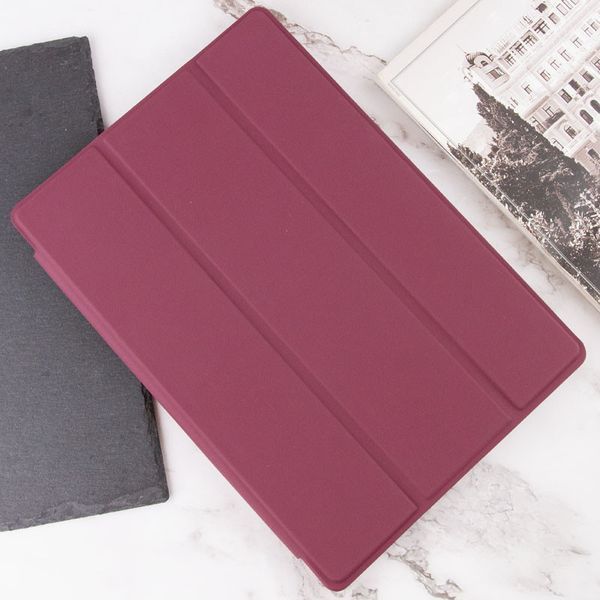 Чохол-книжка Book Cover (stylus slot) для Samsung Galaxy Tab A8 10.5" (2021) (X200/X205) Бордовий / Maroon 272020 фото