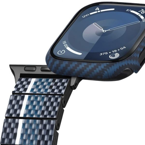 Чохол Pitaka Watch 7/8/9 45mm Air Case (KW2301A) Black/Blue 346835 фото