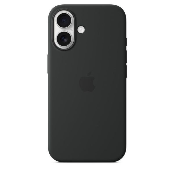 Чохол-накладка Apple iPhone 16 Plus Silicone Case with MagSafe - Black (MYY93) 322319 фото