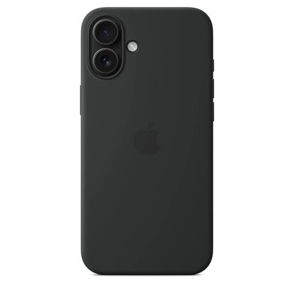 Чохол-накладка Apple iPhone 16 Plus Silicone Case with MagSafe - Black (MYY93) 322319 фото