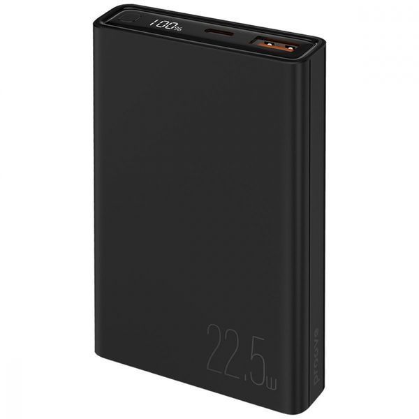 Портативна батарея Proove 10000mAh 22.5W Hyper Flux (PBH120120001) Black 295701 фото